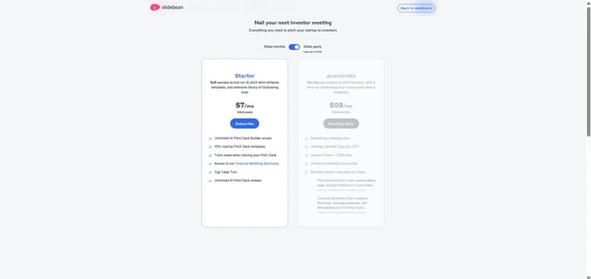 Choose a Plan and Complete the Subscription