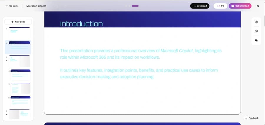 Review and Download the Presentation