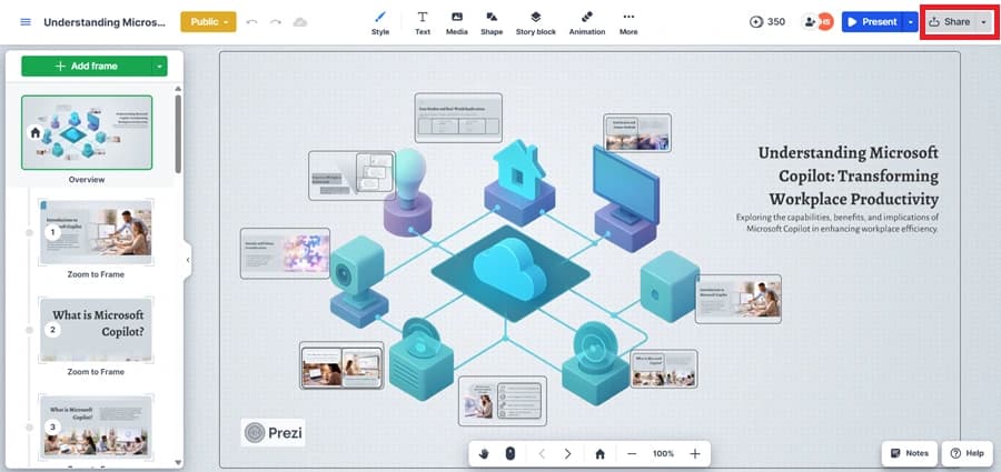 Present or Share Your Presentation