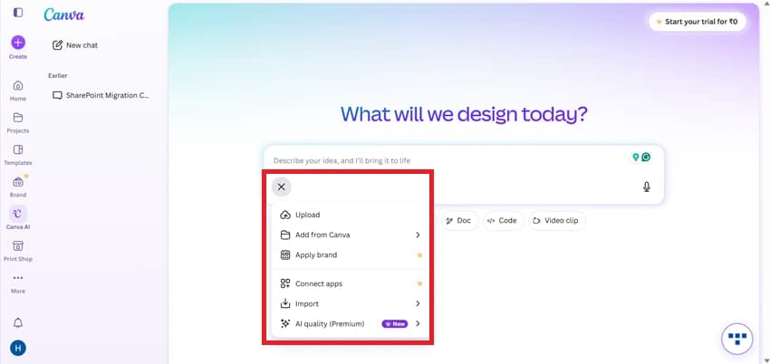 Canva file upload